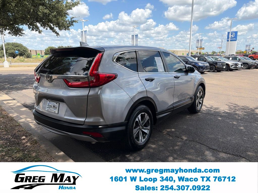 2019 Honda CR-V LX Silver at Greg May Honda