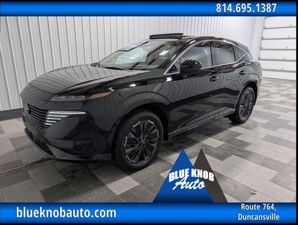 Super Black 2025 Nissan Murano SUV / Crossover All-Wheel Drive 9-Speed Automatic