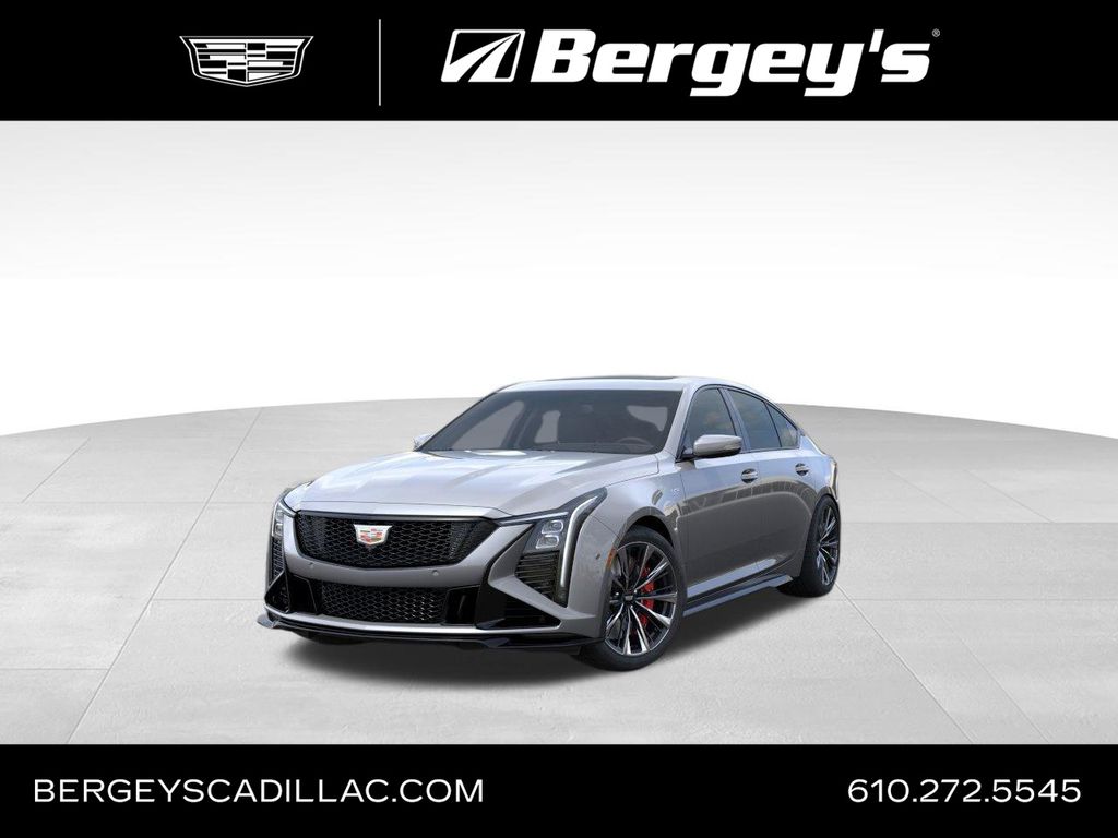 Argent Silver Metallic 2026 Cadillac CT5-V Blackwing Sedan Rear-Wheel Drive Automatic