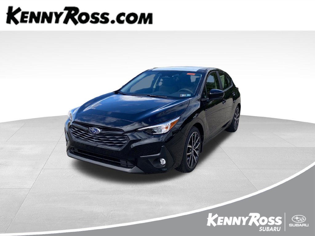 Crystal Black 2026 Subaru Impreza Wagon All-Wheel Drive Continuously Variable Transmission