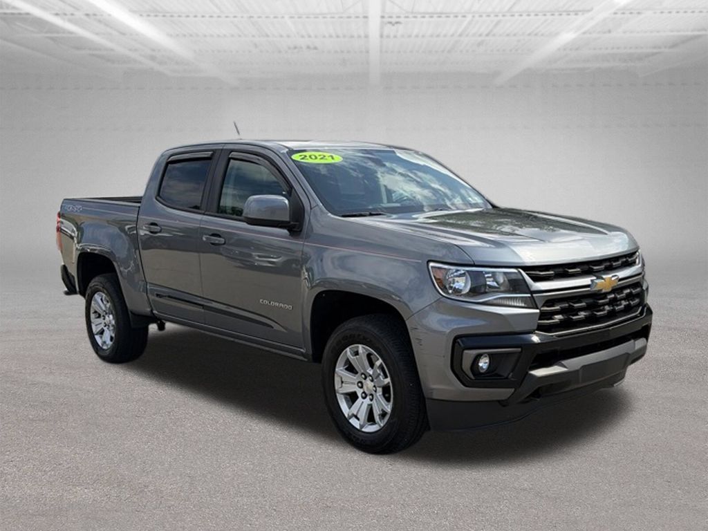2021 Chevrolet Colorado LT Gray at Auto Express Mitsubishi