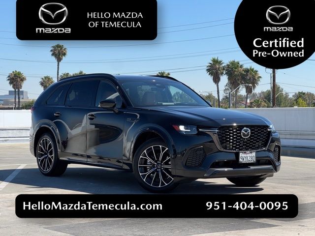 Jet Black Mica 2025 Mazda CX-70 SUV / Crossover All-Wheel Drive 8-Speed Automatic