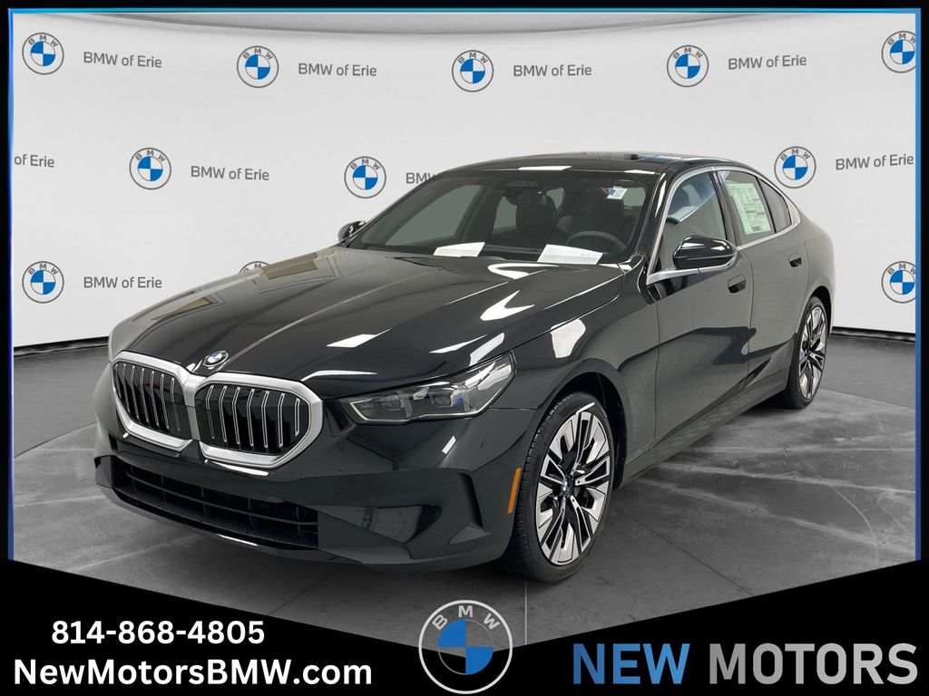 Black Sapphire Metallic 2027 BMW 5 Series Sedan All-Wheel Drive 8-Speed Automatic
