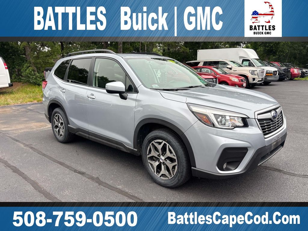 Ice Silver Metallic 2020 Subaru Forester SUV / Crossover All-Wheel Drive Continuously Variable Transmission