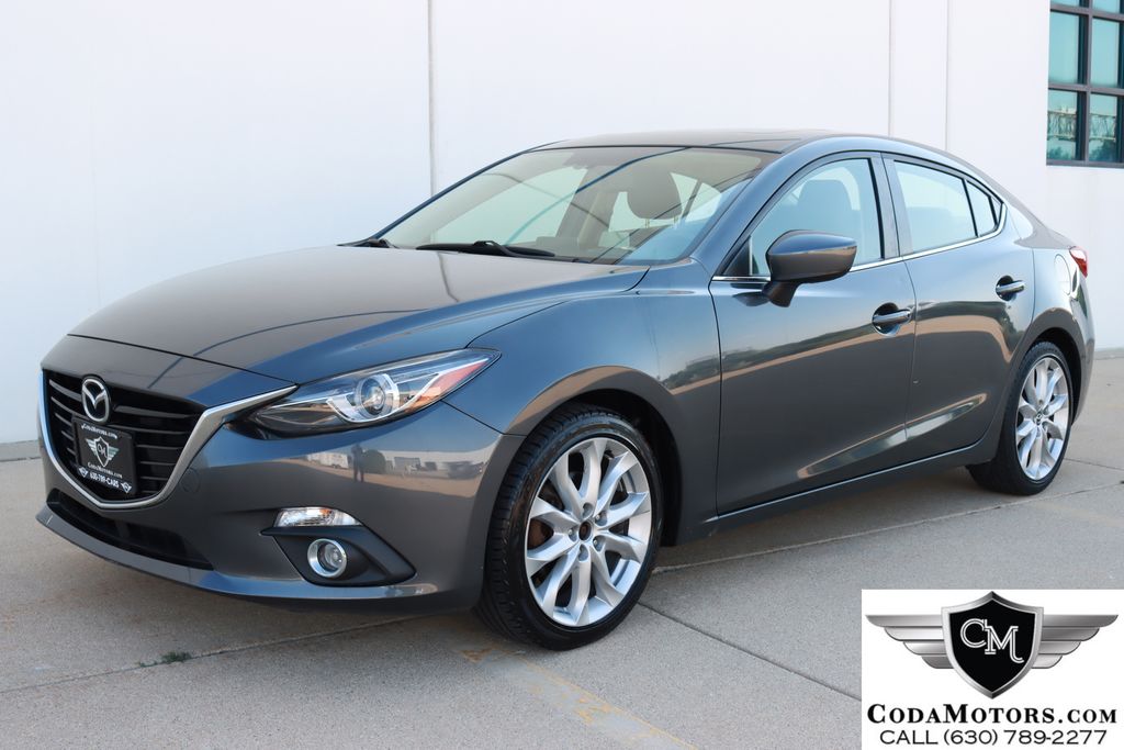 Meteor Gray Mica 2014 Mazda MAZDA3 Sedan Front-Wheel Drive 6-Speed Automatic