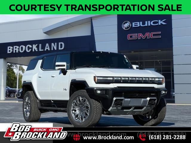 Interstellar White 2025 GMC Hummer EV SUV 3X AWD SUV / Crossover All-Wheel Drive 1-Speed Automatic