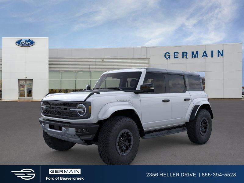 Oxford White 2025 Ford Bronco Raptor 4WD SUV / Crossover Four-Wheel Drive Automatic