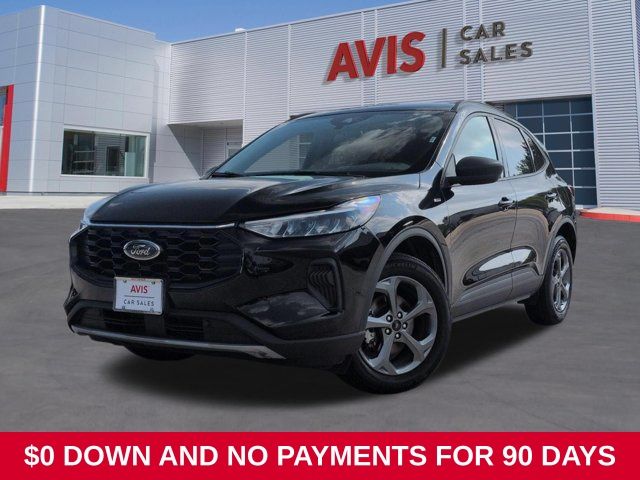 Black Metallic 2025 Ford Escape SUV / Crossover All-Wheel Drive 8-Speed Automatic