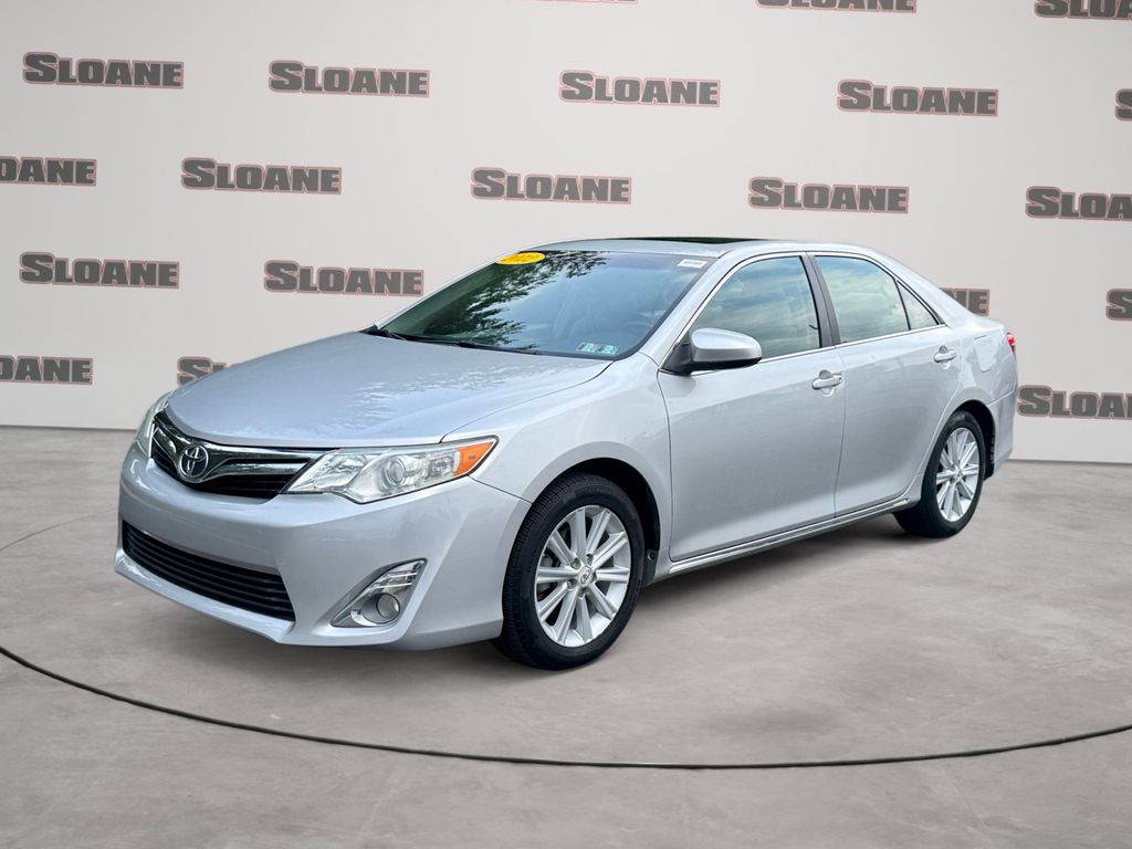 Classic Silver Metallic 2012 Toyota Camry XLE V6 Sedan Front-Wheel Drive 6-Speed Automatic