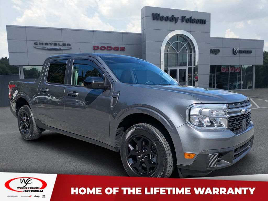Gray Metallic 2024 Ford Maverick Pickup Truck All-Wheel Drive 8-Speed Automatic