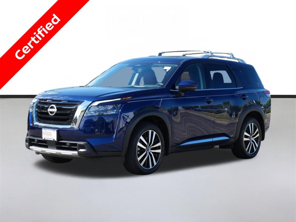 Deep Ocean Blue Pearl 2025 Nissan Pathfinder SUV / Crossover All-Wheel Drive 9-Speed Automatic