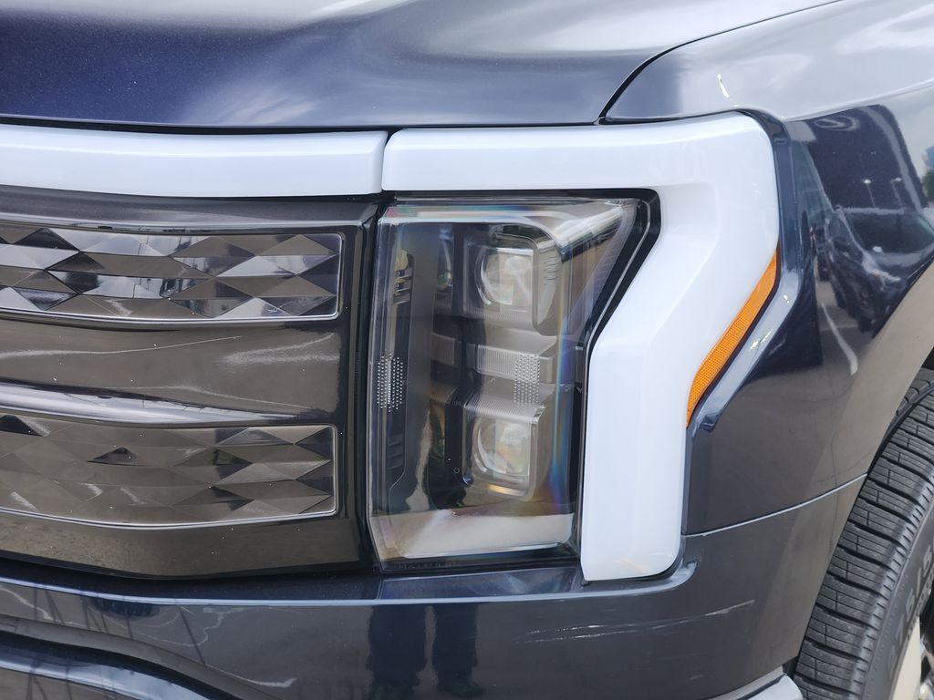2023 Ford F-150 Lightning Platinum Blue at Cook Ford