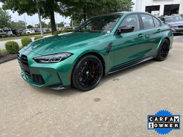 Isle of Man Green Metallic 2024 BMW M3 Sedan All-Wheel Drive 8-Speed Automatic