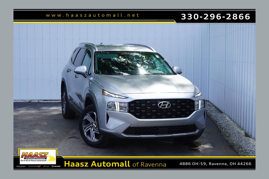 Shimmering Silver Pearl 2023 Hyundai Santa Fe SUV / Crossover All-Wheel Drive 8-Speed Automatic