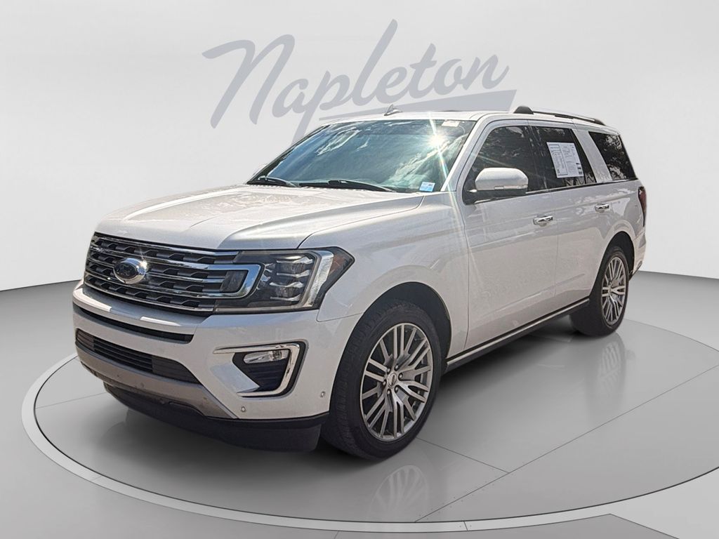 White Platinum Clearcoat Metallic 2018 Ford Expedition SUV / Crossover 4X2 Automatic