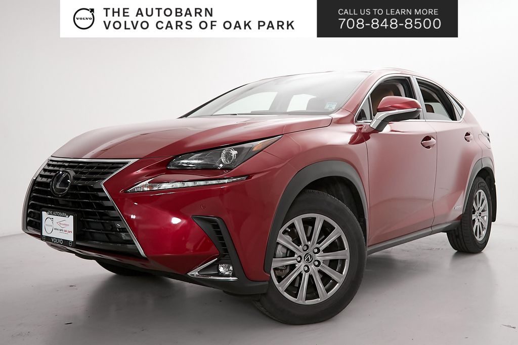Matador Red Mica 2021 Lexus NX Hybrid SUV / Crossover All-Wheel Drive Continuously Variable Transmission