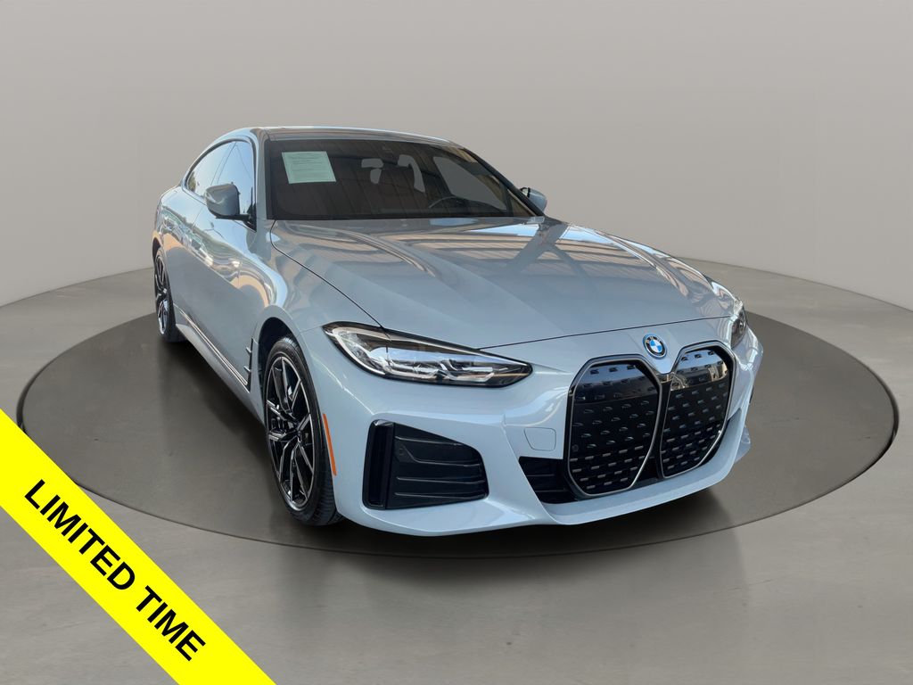 Brooklyn Gray Metallic 2024 BMW i4 Sedan Rear-Wheel Drive Automatic