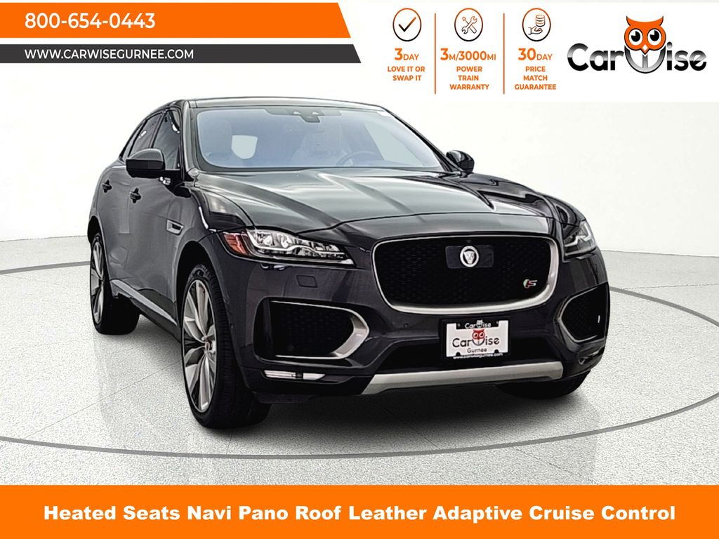 Corris Gray Metallic 2018 Jaguar F-PACE S AWD SUV / Crossover All-Wheel Drive 8-Speed Automatic