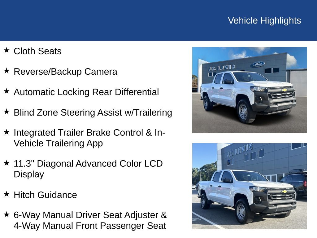 2025 Chevrolet Colorado 2WD WT