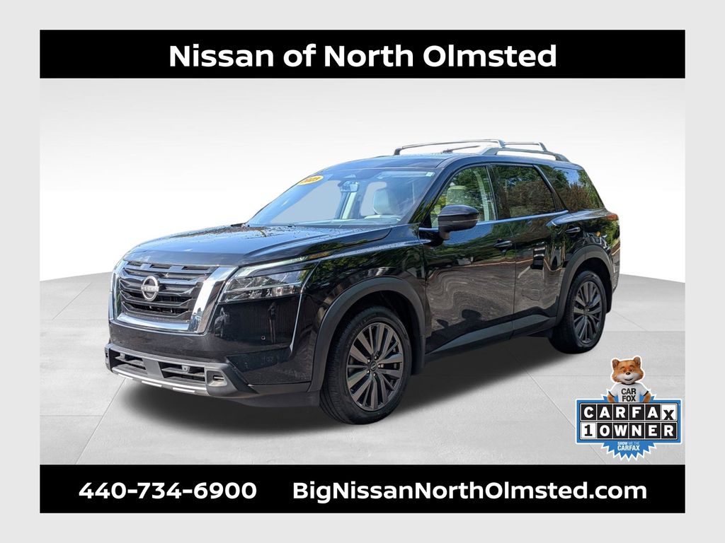 Super Black 2023 Nissan Pathfinder SL 4WD SUV / Crossover All-Wheel Drive 9-Speed Automatic