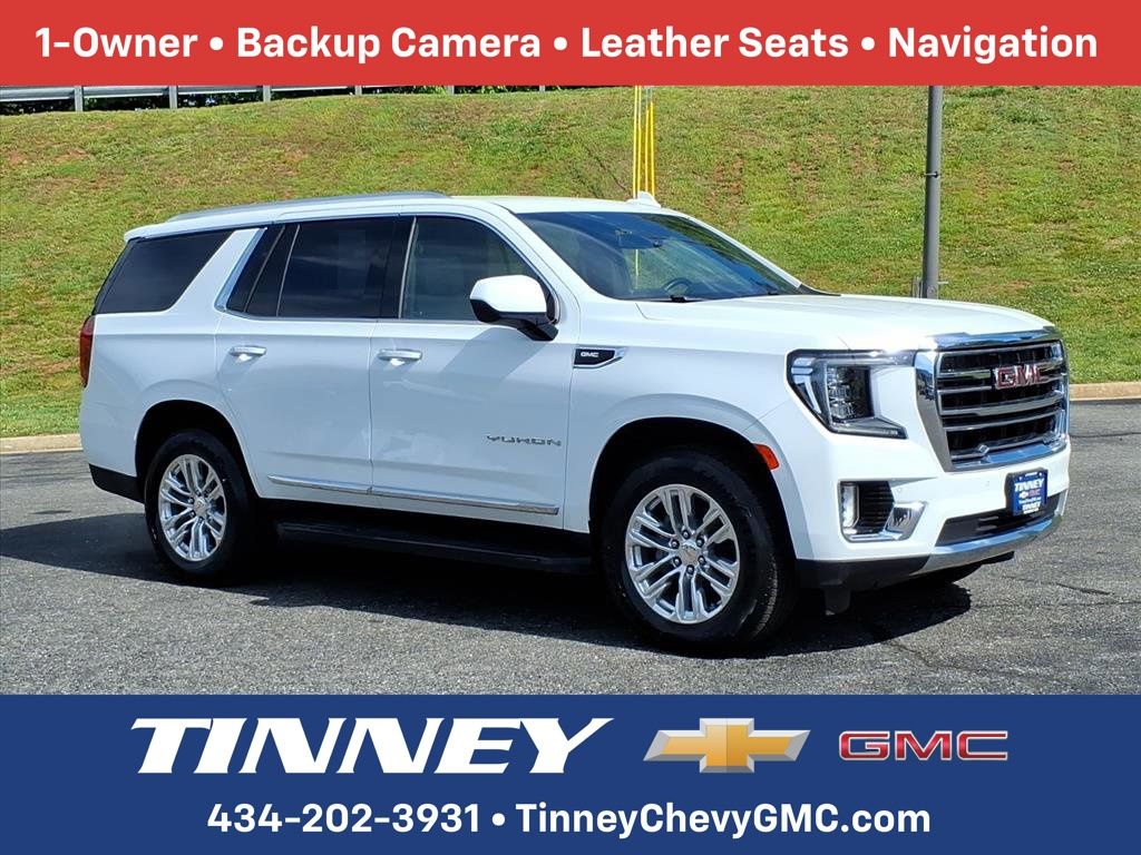 Summit White 2024 GMC Yukon SUV / Crossover Four-Wheel Drive