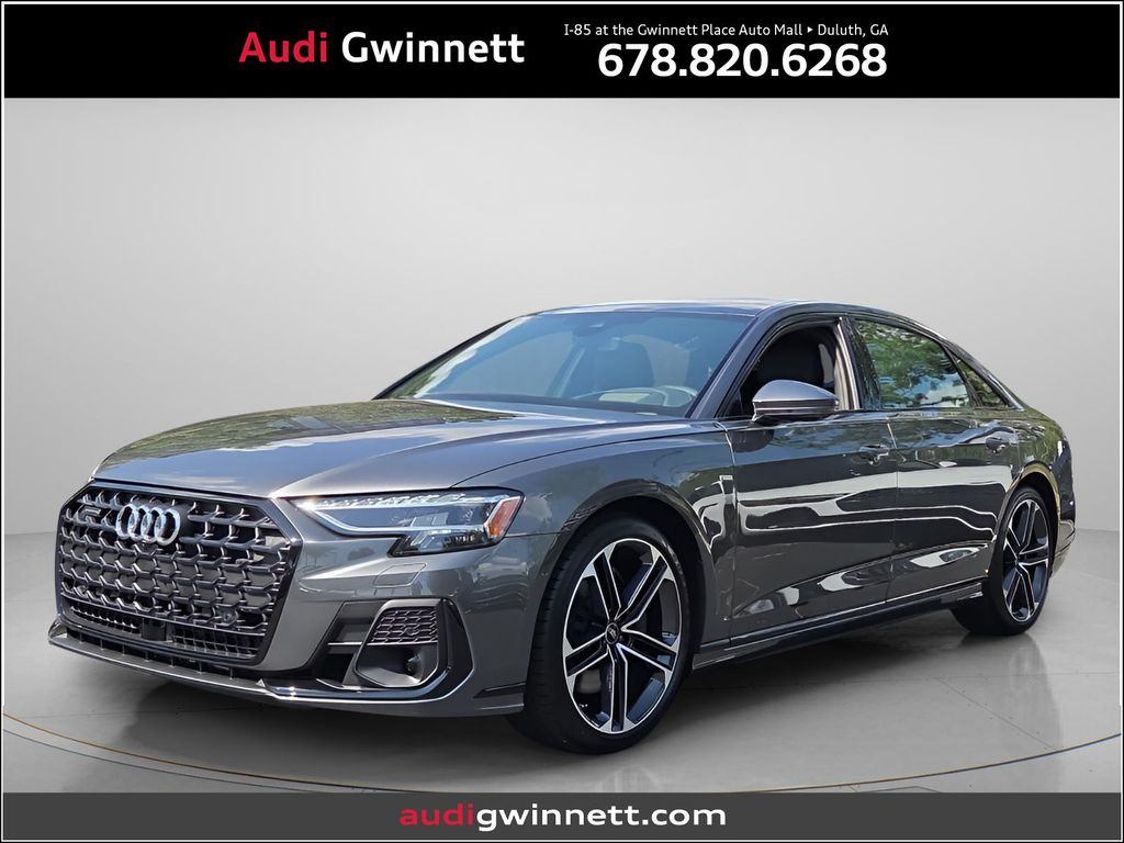 Gray 2026 Audi A8 Sedan All-Wheel Drive 8-Speed Automatic