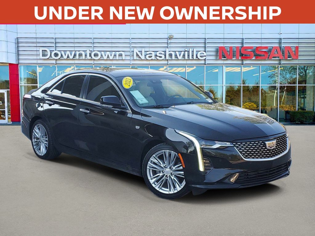 Black Raven 2021 Cadillac CT4 Premium Luxury RWD Sedan Rear-Wheel Drive 8-Speed Automatic