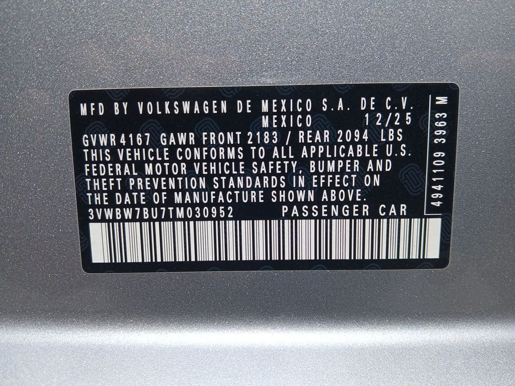 New 2026 Silver Volkswagen 1.5T Sport image 28