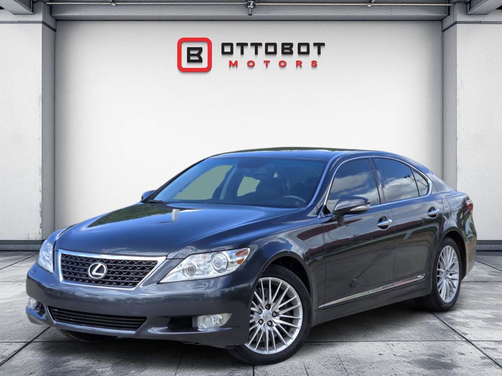 Gray 2010 Lexus LS 460 RWD Sedan Rear-Wheel Drive 8-Speed Automatic