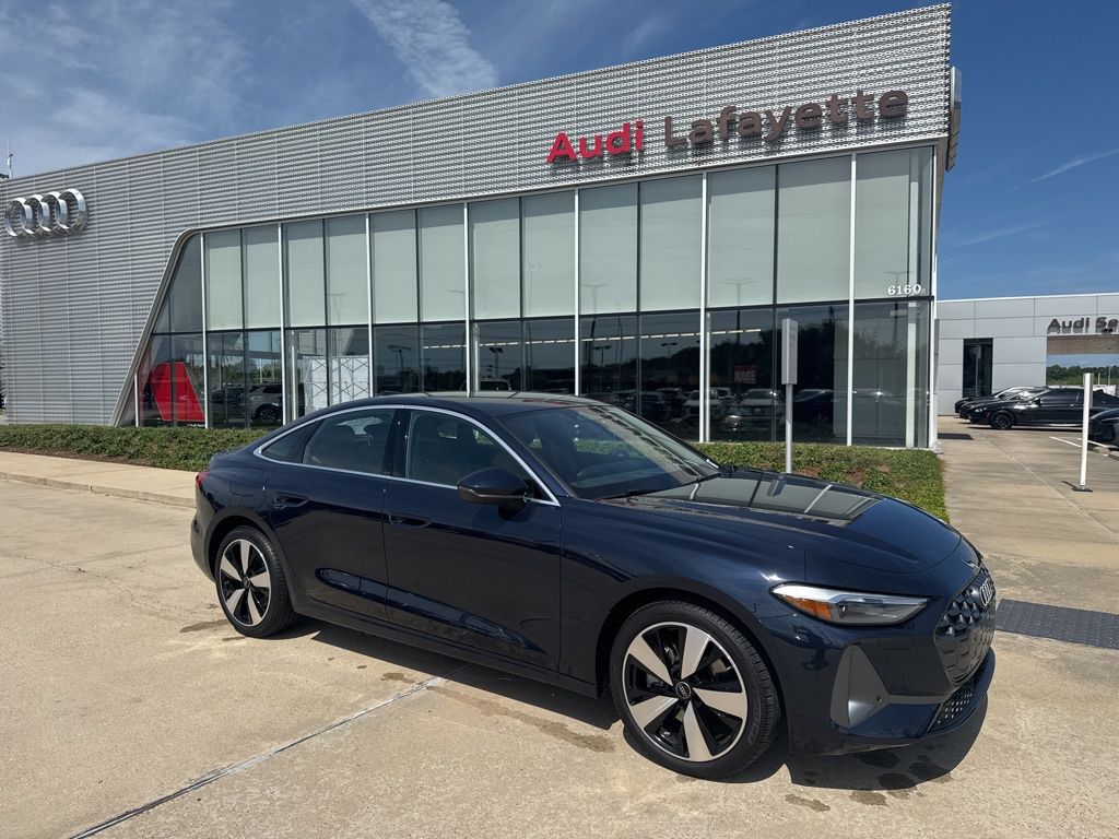 Blue Metallic 2025 Audi A5 quattro Premium Sedan Sedan All-Wheel Drive 7-Speed Automatic