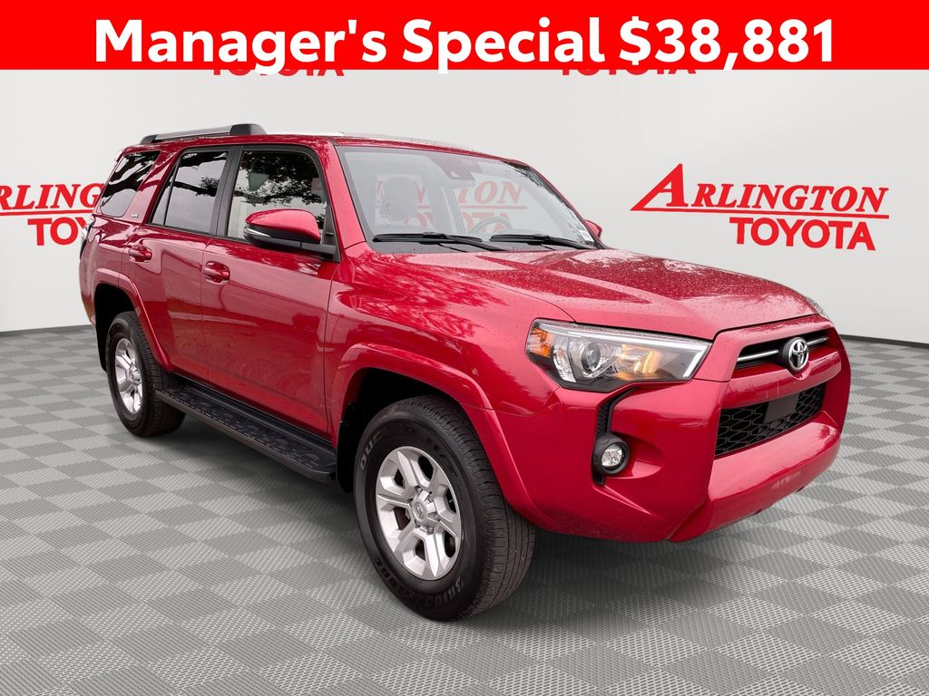 Barcelona Red Metallic 2024 Toyota 4Runner SR5 Premium 4WD SUV / Crossover Four-Wheel Drive 5-Speed Automatic