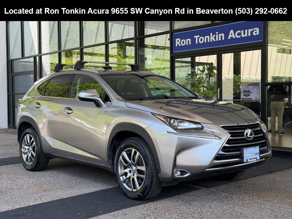 Silver Lining Metallic 2016 Lexus NX 200t FWD SUV / Crossover Front-Wheel Drive 6-Speed Automatic