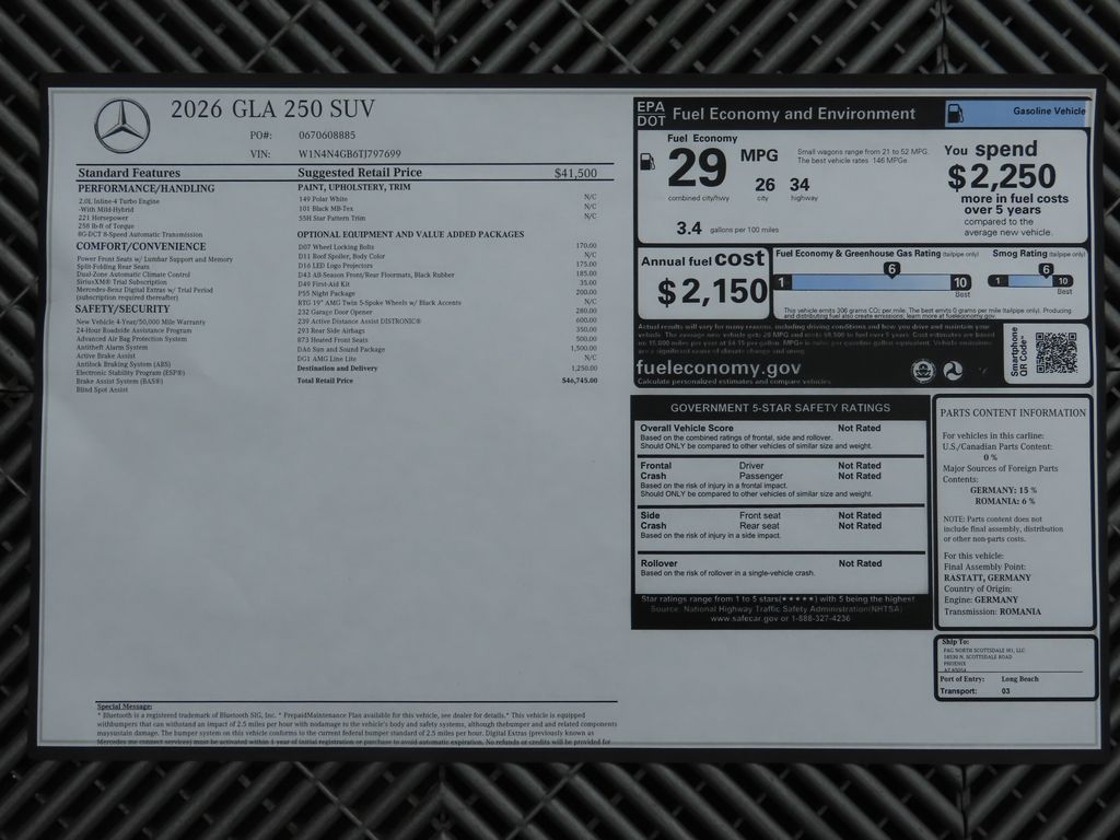 Thumbnail: 2026 Mercedes-Benz GLA - 9