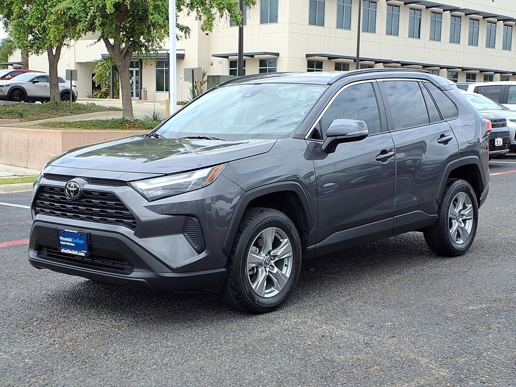 Magnetic Gray Metallic 2024 Toyota RAV4 XLE FWD SUV / Crossover Front-Wheel Drive 8-Speed Automatic