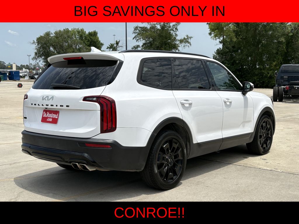 2022 Kia Telluride SX White at DeMontrond Mazda