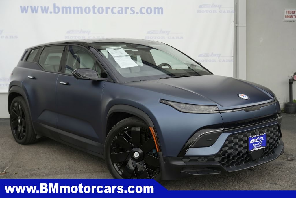 Blue 2023 Fisker Ocean SUV / Crossover All-Wheel Drive 1-Speed Automatic