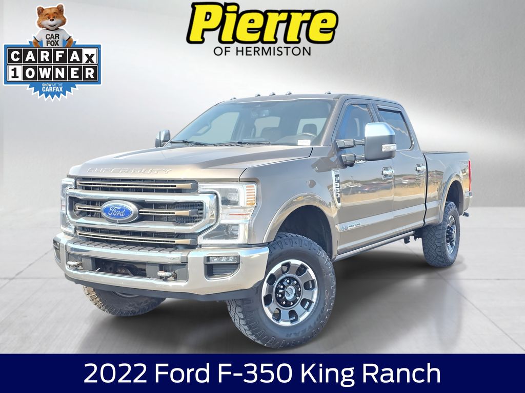  2022 Ford F-350 Super Duty King Ranch Crew Cab 4WD   