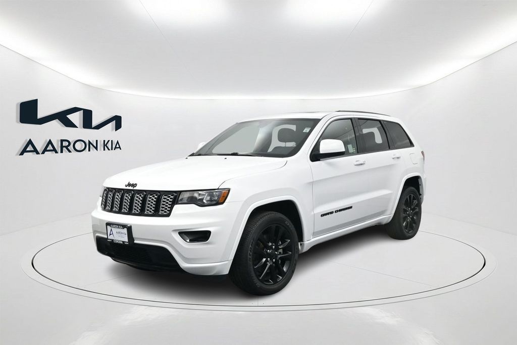 Bright White Clearcoat 2021 Jeep Grand Cherokee SUV / Crossover Four-Wheel Drive 8-Speed Automatic