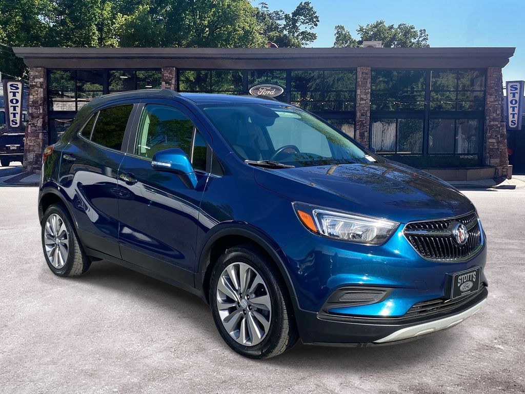 Blue (Deep Azure Metallic) 2019 Buick Encore Preferred FWD SUV / Crossover Front-Wheel Drive 6-Speed Automatic Overdrive