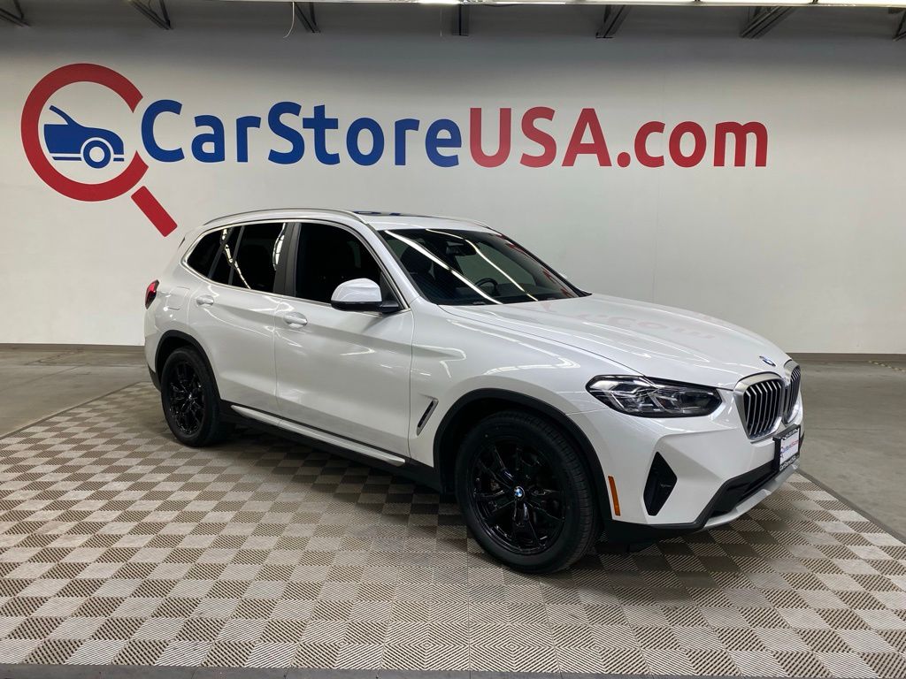 Mineral White Metallic 2022 BMW X3 SUV / Crossover Rear-Wheel Drive 8-Speed Automatic