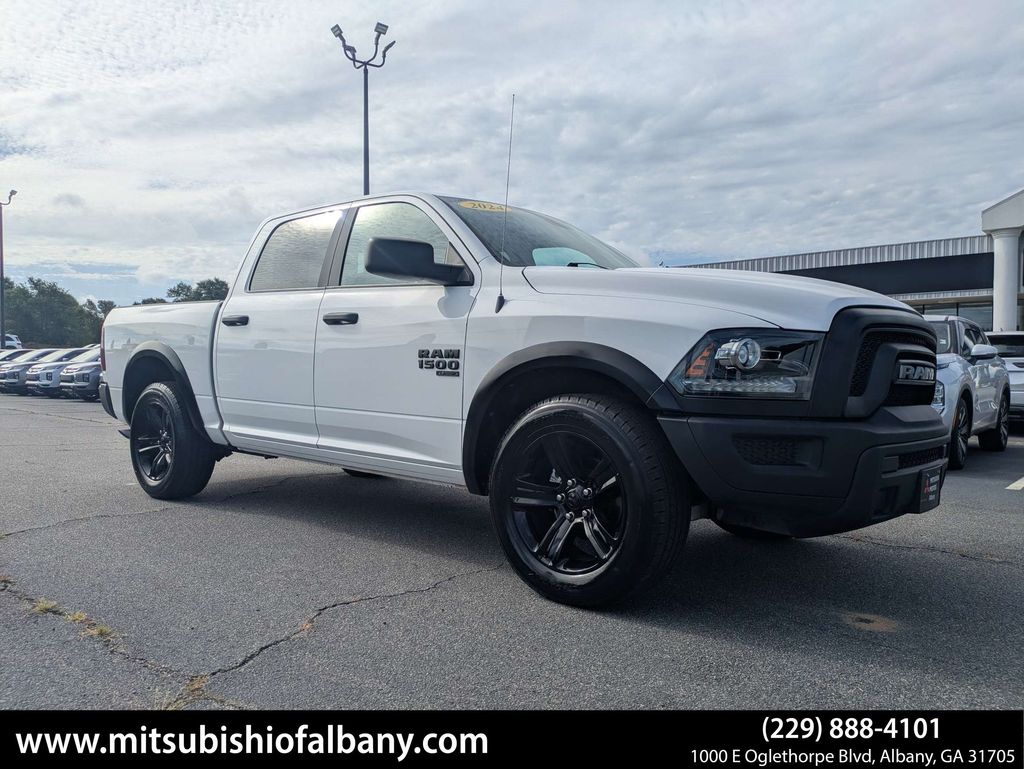 Bright White Clearcoat 2024 RAM 1500 Pickup Truck 4X2 8-Speed Automatic
