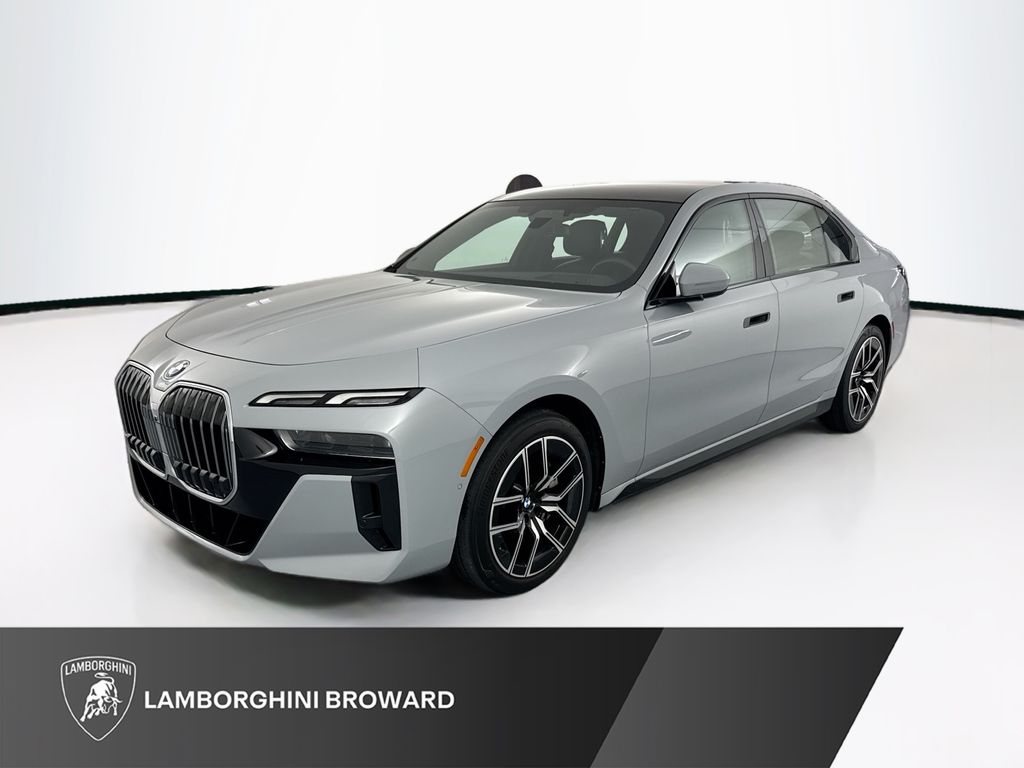 Brooklyn Gray Metallic 2023 BMW 7 Series Sedan All-Wheel Drive 8-Speed Automatic