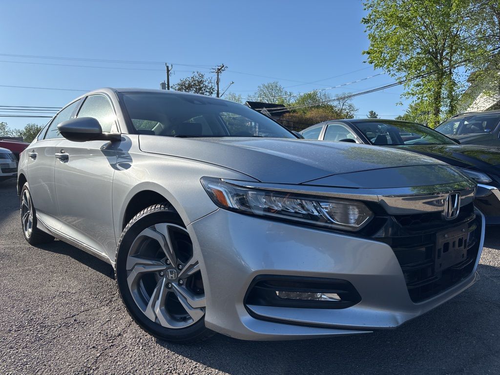 Lunar Silver Metallic 2019 Honda Accord 1.5T EX FWD Sedan Front-Wheel Drive Continuously Variable Transmission