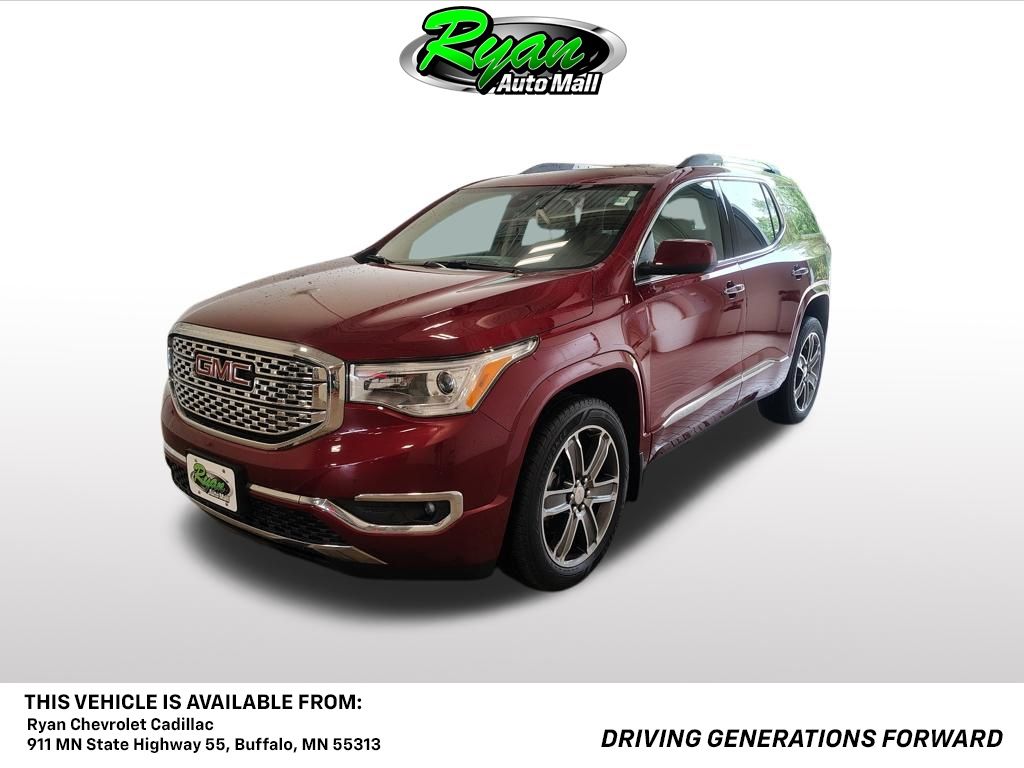 Crimson Red Tintcoat 2017 GMC Acadia SUV / Crossover Four-Wheel Drive 6-Speed Automatic