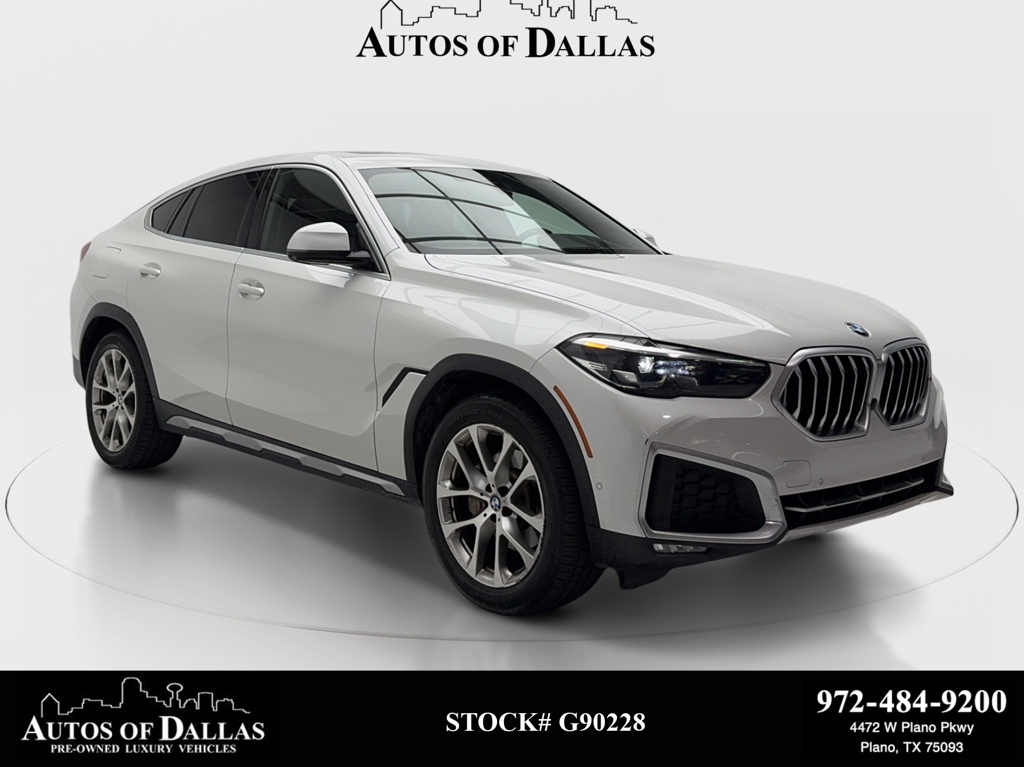 Mineral White Metallic 2021 BMW X6 SUV / Crossover All-Wheel Drive 8-Speed Automatic