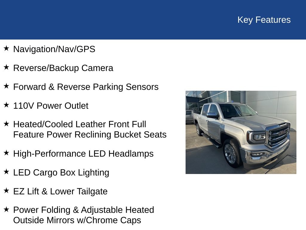 2018 GMC Sierra 1500 SLT