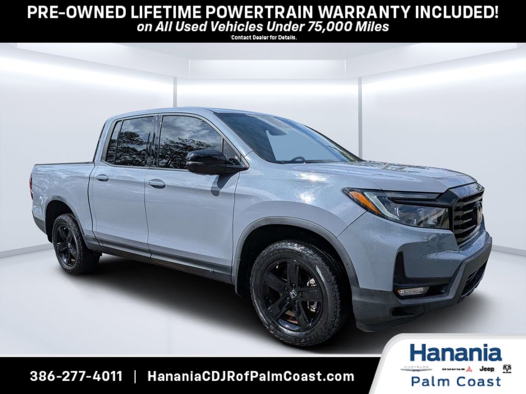 Black 2023 Honda Ridgeline Black Edition AWD Pickup Truck All-Wheel Drive 9-Speed Automatic