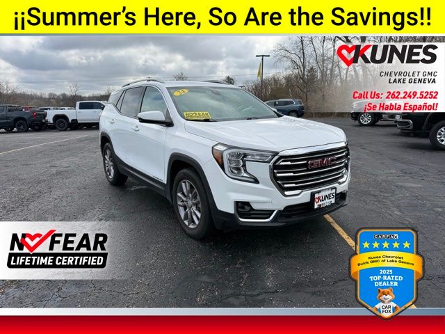 Summit White 2024 GMC Terrain SUV / Crossover All-Wheel Drive 9-Speed Automatic