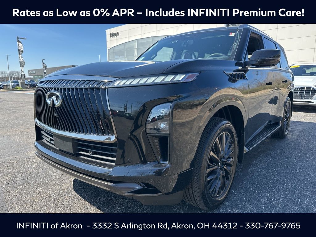 Black / Graphite 2026 INFINITI QX80 Autograph 4WD SUV / Crossover All-Wheel Drive 9-Speed Automatic