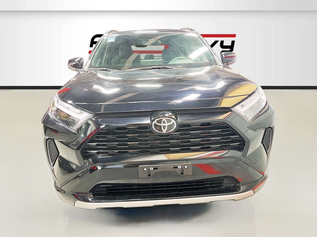 Used 2025 Midnight Black Metallic Toyota SE image 2